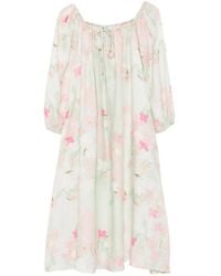 BERNADETTE - Bonnie Floral-Print Midi Dress - Lyst