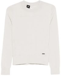 ALPHATAURI - Round-Neck Knit Top - Lyst