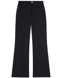 RETORI - Denim-Effect Flared Trousers - Lyst