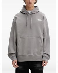 DIESEL - Hoodie -Macs-Hood-V2 À Logo Brodé - Lyst
