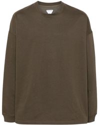 Bottega Veneta - Crew-neck Cotton Sweatshirt - Lyst