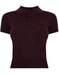 DSquared² - Short-Sleeve Wool Polo Shirt - Lyst