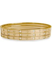 Hzmer Jewelry - Crystal-Embellished Stellar Bracelets (Set Of Three) - Lyst