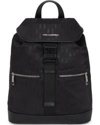 Karl Lagerfeld - K/Monogram Rucksack - Lyst