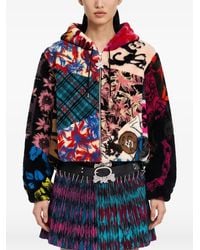Chopova Lowena - Sudadera Oversize Con Capucha Y Diseño Patchwork - Lyst