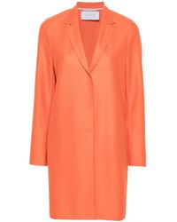 Harris Wharf London - Manteau Cocoon En Laine - Lyst