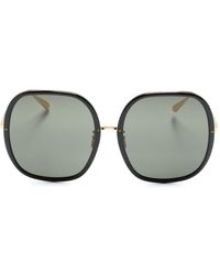 Linda Farrow - Celia Oversized-frame Sunglasses - Lyst