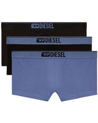 DIESEL - Umbx-Damien Boxer Briefs (Pack Of Three) - Lyst