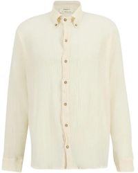 SPIRITUM TULUM - Chemise En Coton À Boutonnière - Lyst