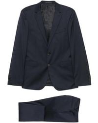 BOSS - Single-Breasted Wool Suit - Lyst