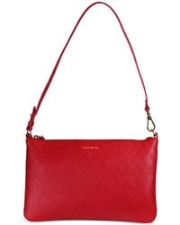 Coccinelle - Mini C-Easy Pebbled-Leather Shoulder Bag - Lyst