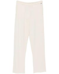 Extreme Cashmere - Fine-Knit Cashmere-Blend Trousers - Lyst