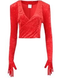 Vetements - Haut Dynasty En Velours - Lyst