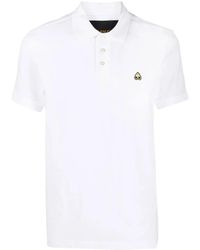 Moose Knuckles - Polo Con Logo Bordado - Lyst