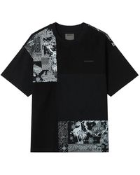 Musium Div. - Patchwork Cotton T-Shirt - Lyst
