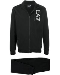 ea7 visibility cotton tracksuit