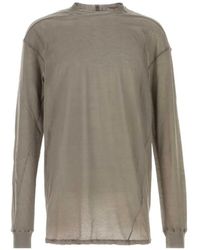 Rick Owens - Jumbo Long-Sleeved T-Shirt - Lyst
