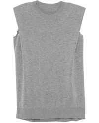 JNBY - Loose-Knit Cotton Vest - Lyst