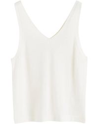 Chinti & Parker - V-Neck Merino Top - Lyst