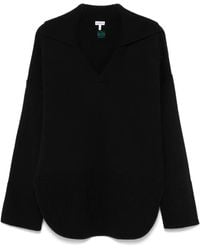 Loewe - Polo-Collar Wool Sweater - Lyst
