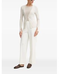 Marc O' Polo - Geribbeld Vest Met Split Op De Manchetten - Lyst
