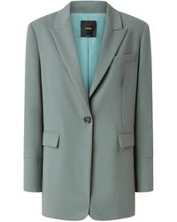 Pinko - Notched-Lapel Blazer - Lyst
