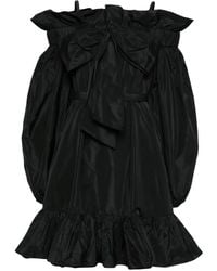 Patou - Ruffled Cold-shoulder Mini Dress - Women's - Polyester - Lyst
