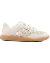 Liu Jo - Baskets En Macramé Brodé - Lyst