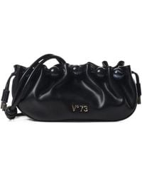 V73 - Geraffte Topas Mini-Tasche Mit Chiperlen - Lyst