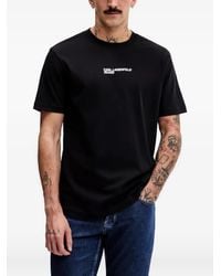 KARL LAGERFELD - Graphic-Print T-Shirt - Lyst