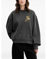HUGO - Sweatshirt mit Blumen-Print - Lyst