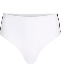 Karl Lagerfeld - Bikinihöschen Mit Logo-Print - Lyst