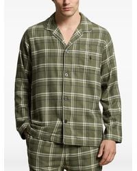 Polo Ralph Lauren - Plaid Flannel Sleep Set - Lyst