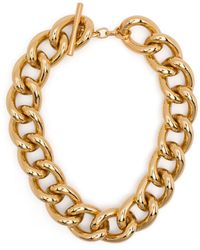 P.A.R.O.S.H. - Halsketting Met Gouden Hals - Lyst