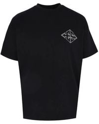 Exit Society - Logo-Print Graphic-Print T-Shirt - Lyst