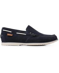 Clarks - Noonan Step Suede Loafers - Lyst