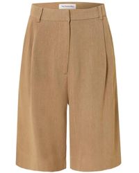 Frankie Shop - Marfa Pleated Shorts - Lyst