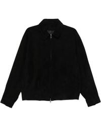 Giorgio Brato - Zip-Up Suede Jacket - Lyst