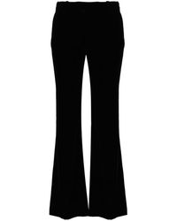 Nina Ricci - Flared Velvet Trousers - Lyst