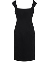 12 STOREEZ - Vaganova Velvet Mini Dress - Lyst