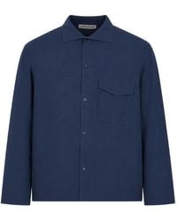 YMC - Chest-Pocket Button-Up Shirt - Lyst