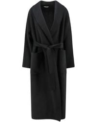 Hevò - Alliste Belted Coat - Lyst
