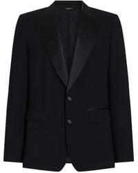 Dolce & Gabbana - Single-Breasted Two-Piece Wool Tuxedo Suit - Lyst