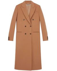 Stella McCartney - Notched-Lapel Wool Coat - Lyst