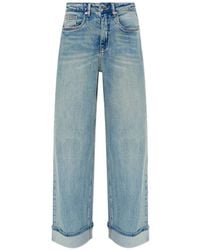 Gestuz - Cuffed Denim Jeans - Lyst