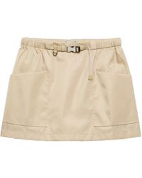 Prada - Re-Nylon Mini Skirt - Lyst