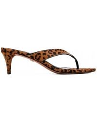 Sam Edelman - Amie Animal-Print Sandals - Lyst