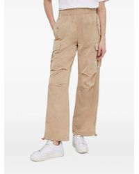 Sisley - Cargo Broek Met Elastische Taille - Lyst
