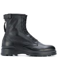 Woolrich Bottines à fermeture zippée arrière - Noir