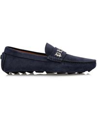 Philipp Plein - Gothic Plein Suede Moccasins - Lyst